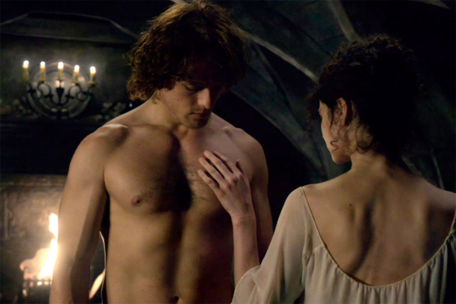 Outlander es una de las series que han aprovado el test.