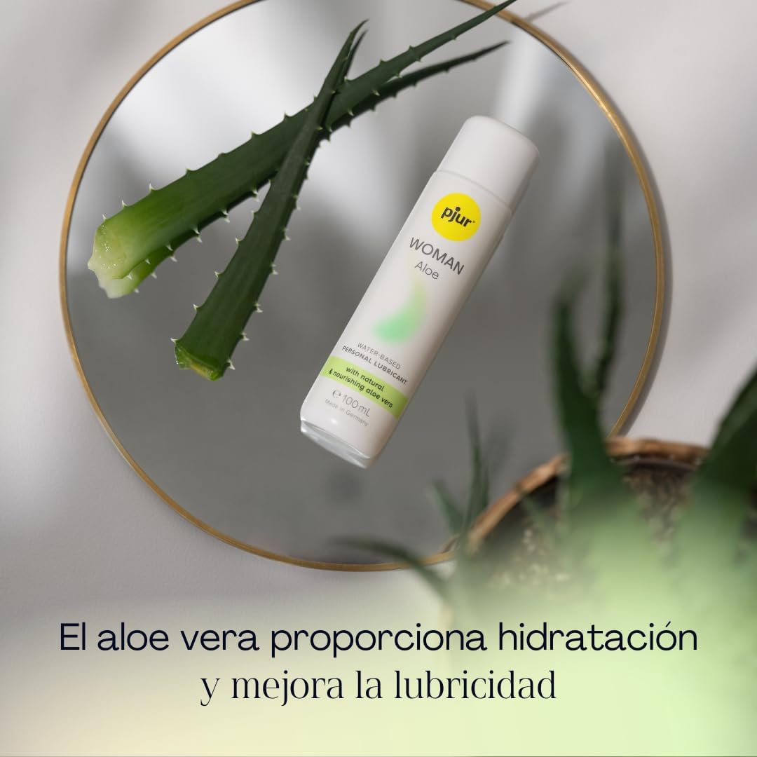 Woman Aloe Lubricante Base Agua 100 ml - Imagen 2