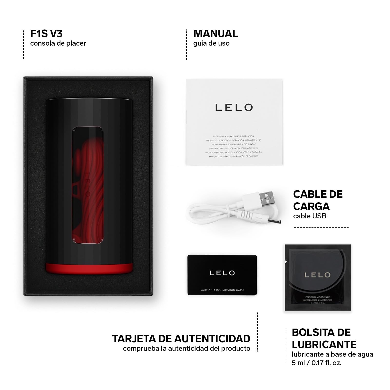 F1s V3 Masturbador Masculino Rojo - Imagen 3