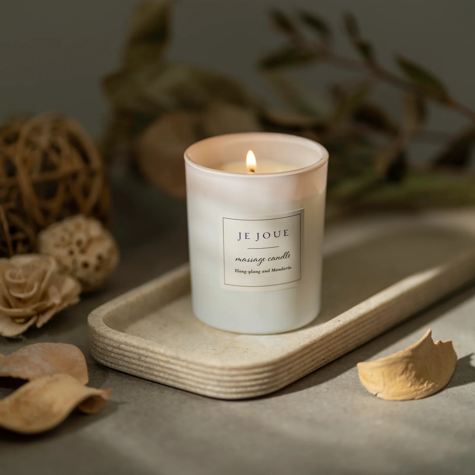 Vela de Masaje Luxury - Ylang Ylang & Mandarina - Imagen 3