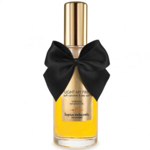 bijoux - aceite masaje efecto calor aroma caramelo