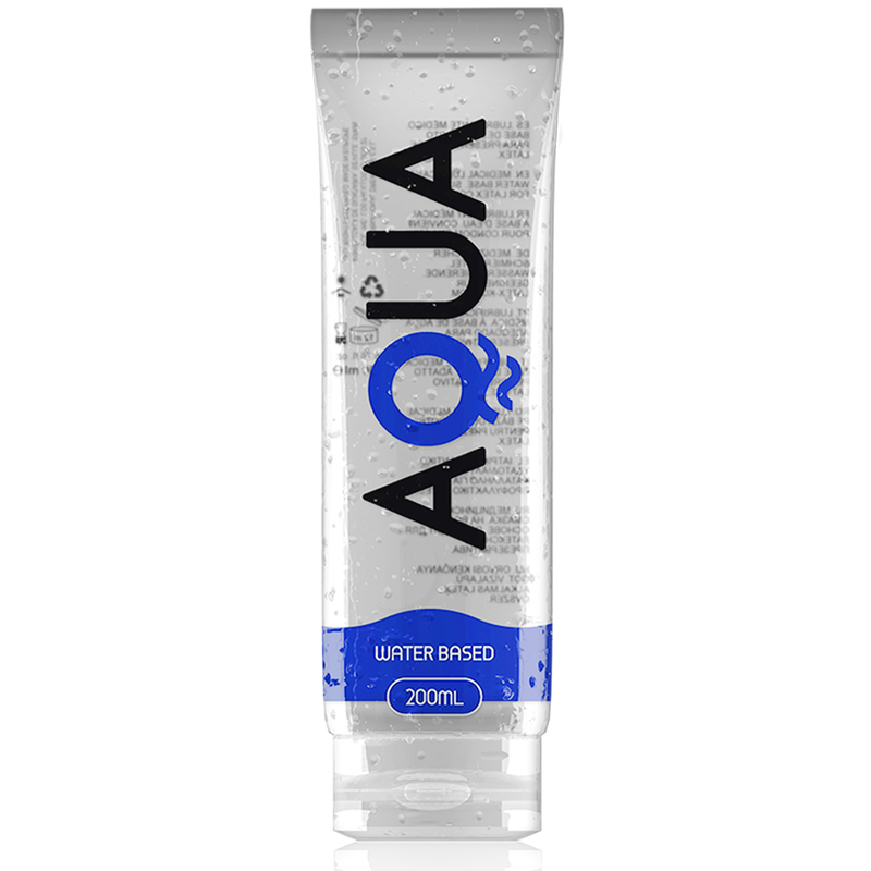 aqua quality - lubricante base de agua 200 ml