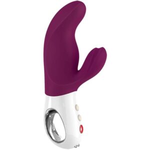 fun factory - miss bi dual vibrador grape blanco