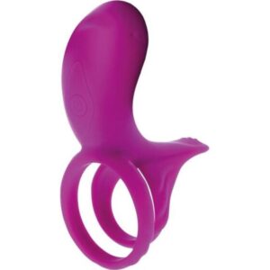 xocoon - anillo vibrador para parejas fucsia