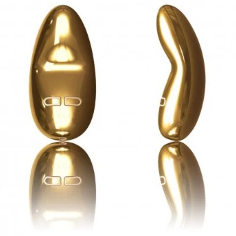 lelo - yva masturbador con vibración de oro