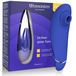 womanizer - premium 2 estimulador de clítoris arándano