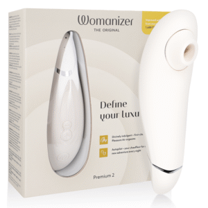 womanizer - premium 2 estimulador de clítoris gris