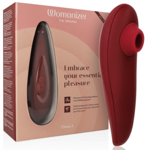 womanizer - classic 2 estimulador de clítoris burdeos