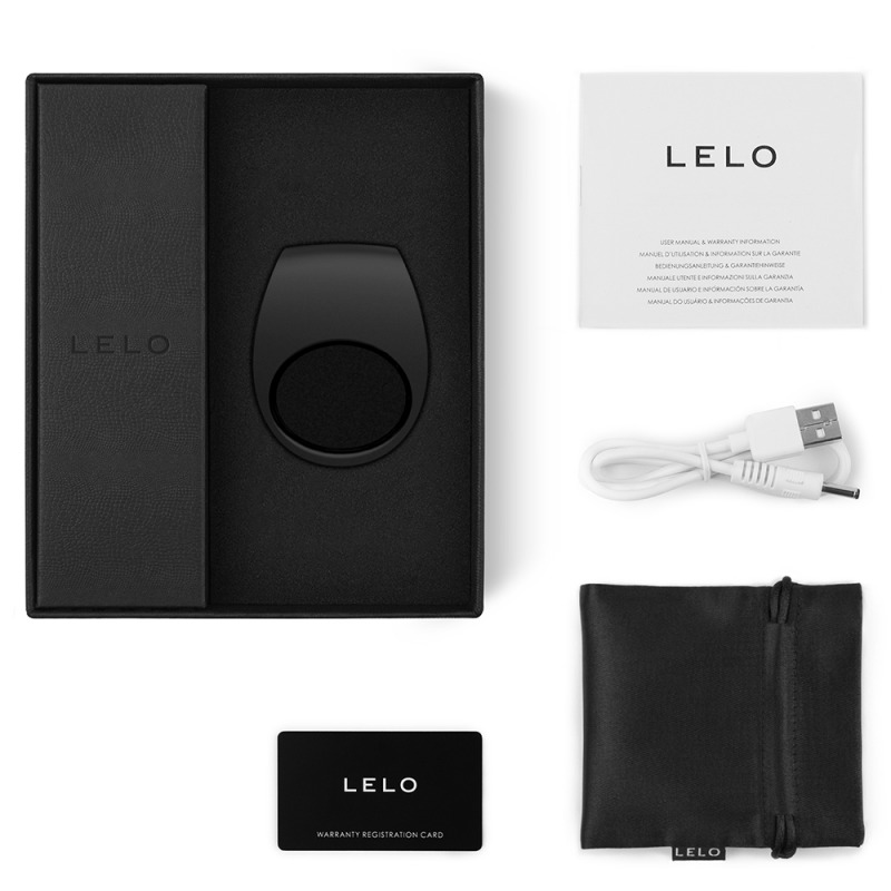 Tor 2 Anillo Vibrador Negro - Imagen 3
